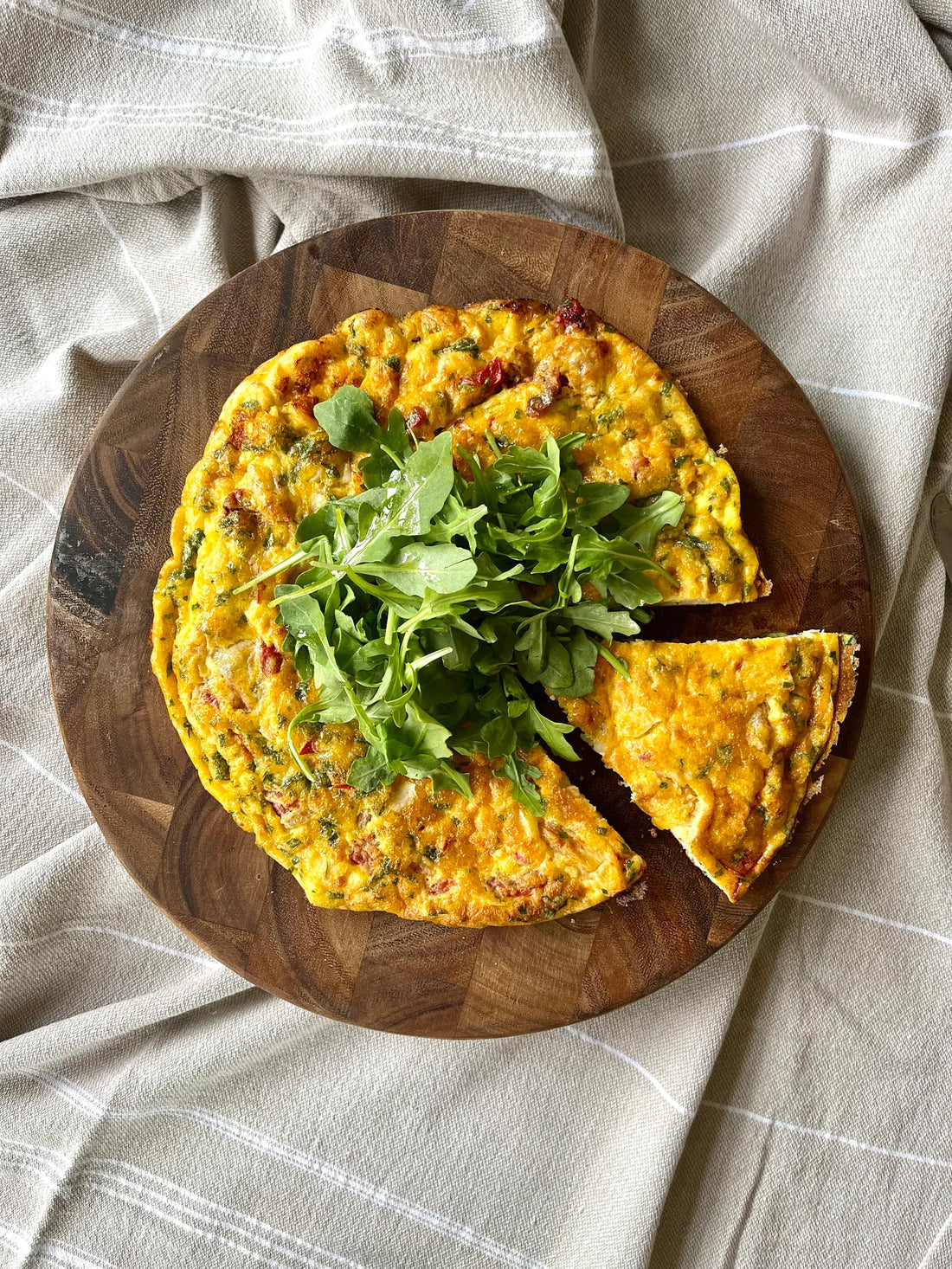 Frittata aux tomates!