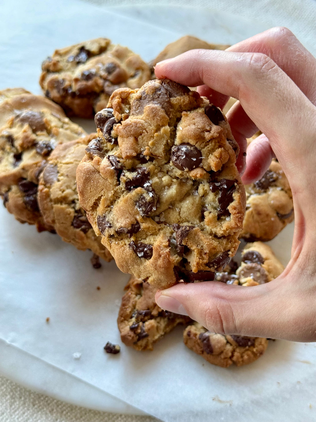 Mes biscuits au chocolat, style Levain Bakery