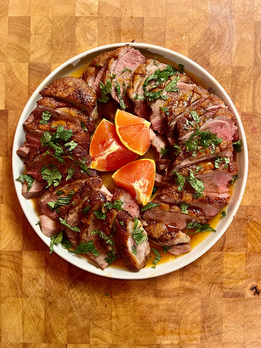 Ma recette de magret de canard à l'orange