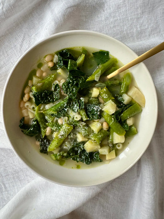 Soupe Minestrone verte