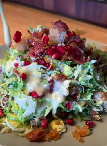 Salade de choux de Bruxelles style César