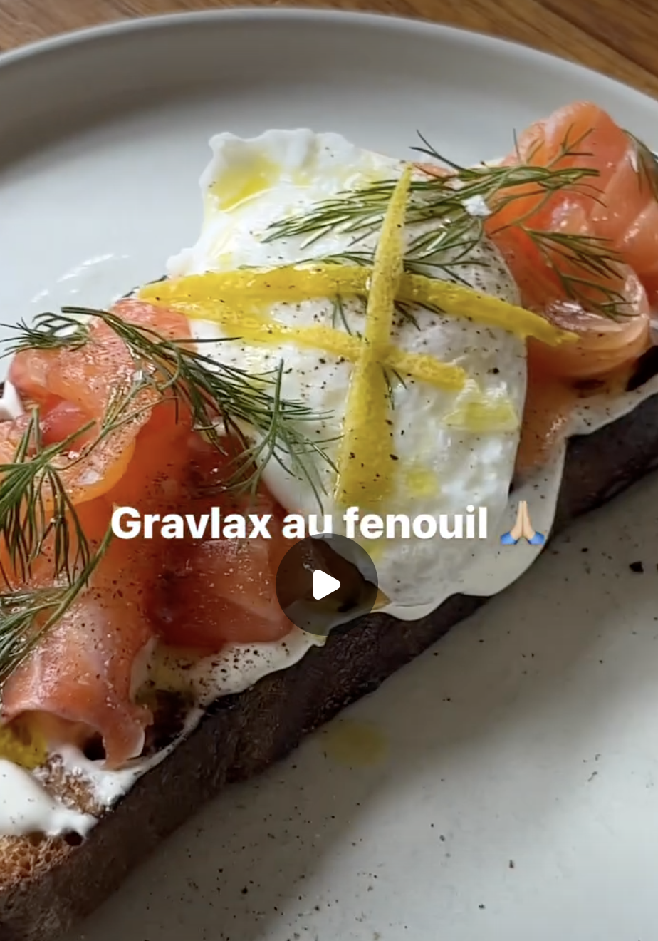 Gravlax au fenouil