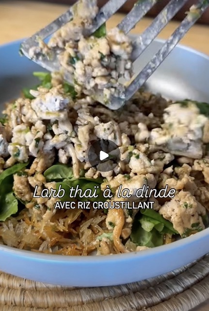 Larb thaï à la dinde
