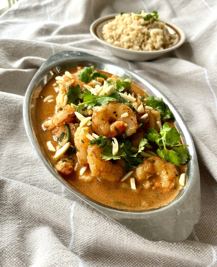 Cari de crevettes rapide