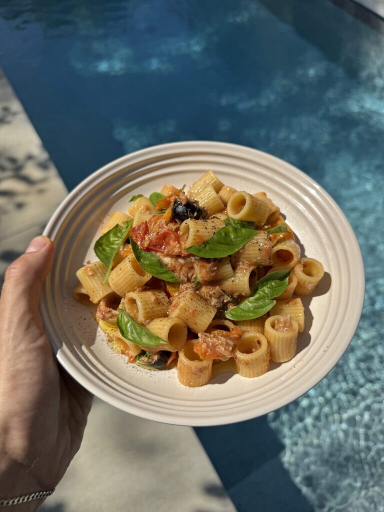 Pâtes à la puttanesca – 5 ingrédients