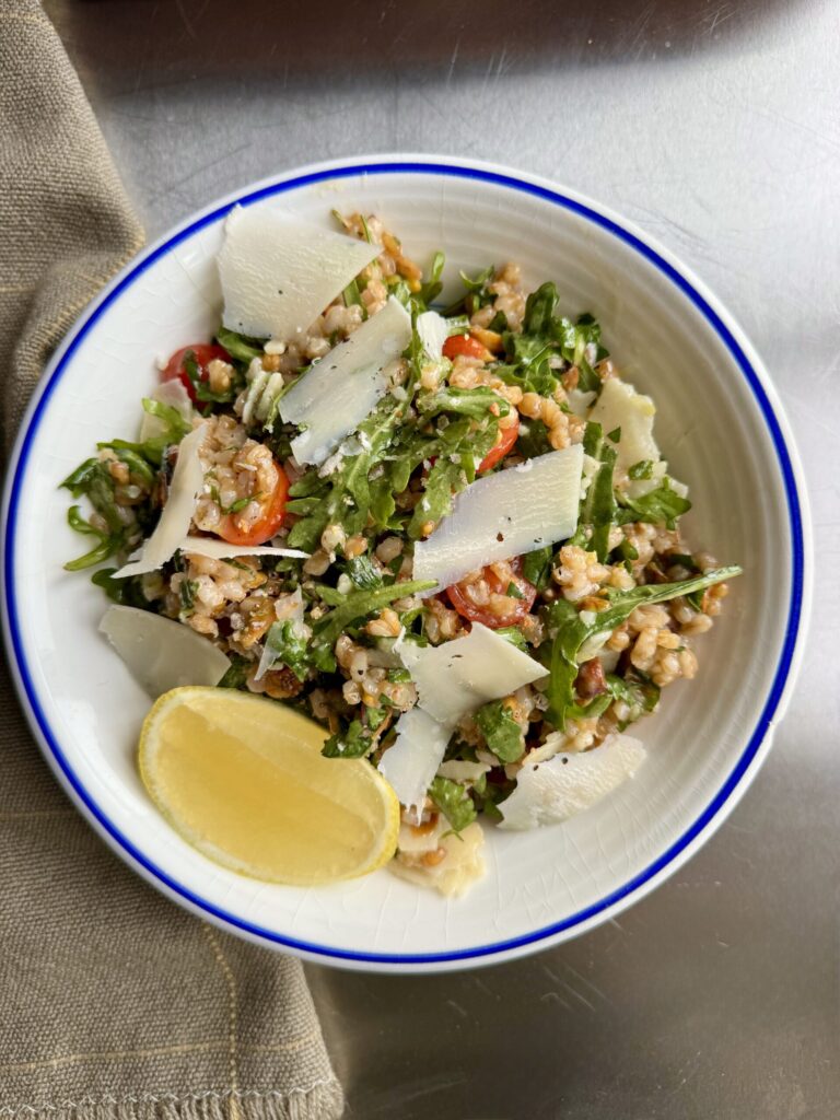 Salade de farro du Charlie Bird