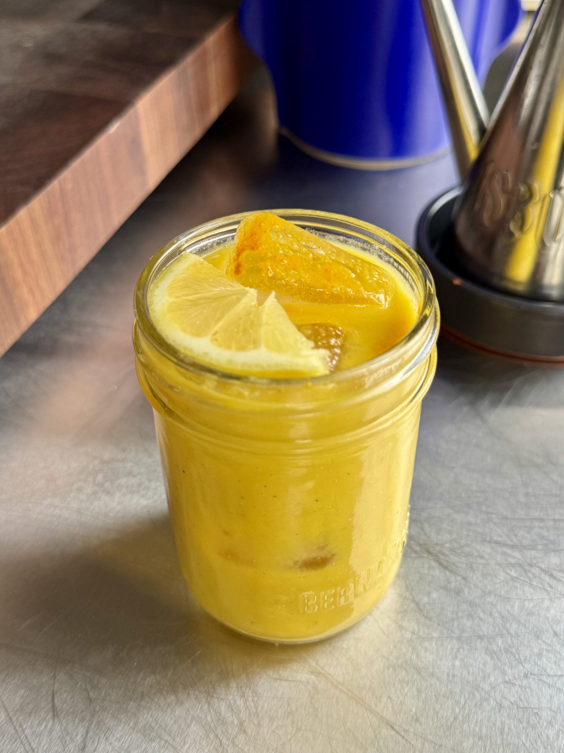 Lemon, Ginger, and Turmeric Tonic