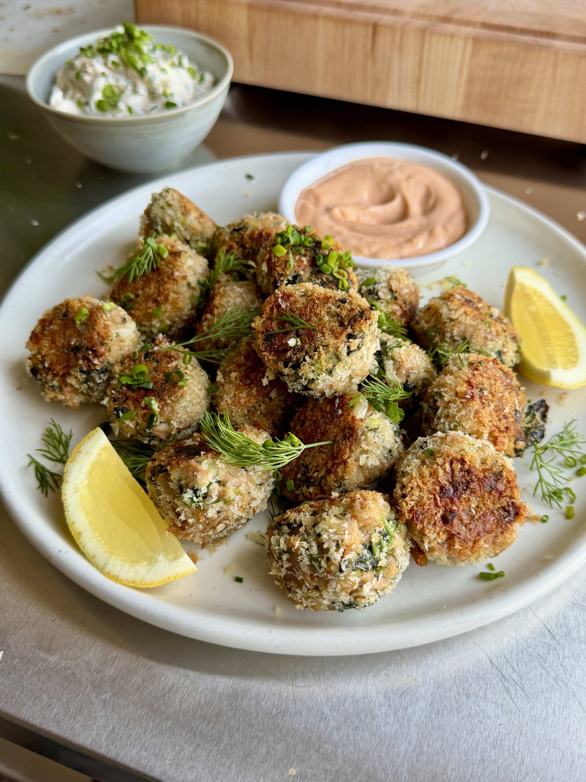 Boulettes de thon en conserve croustillantes