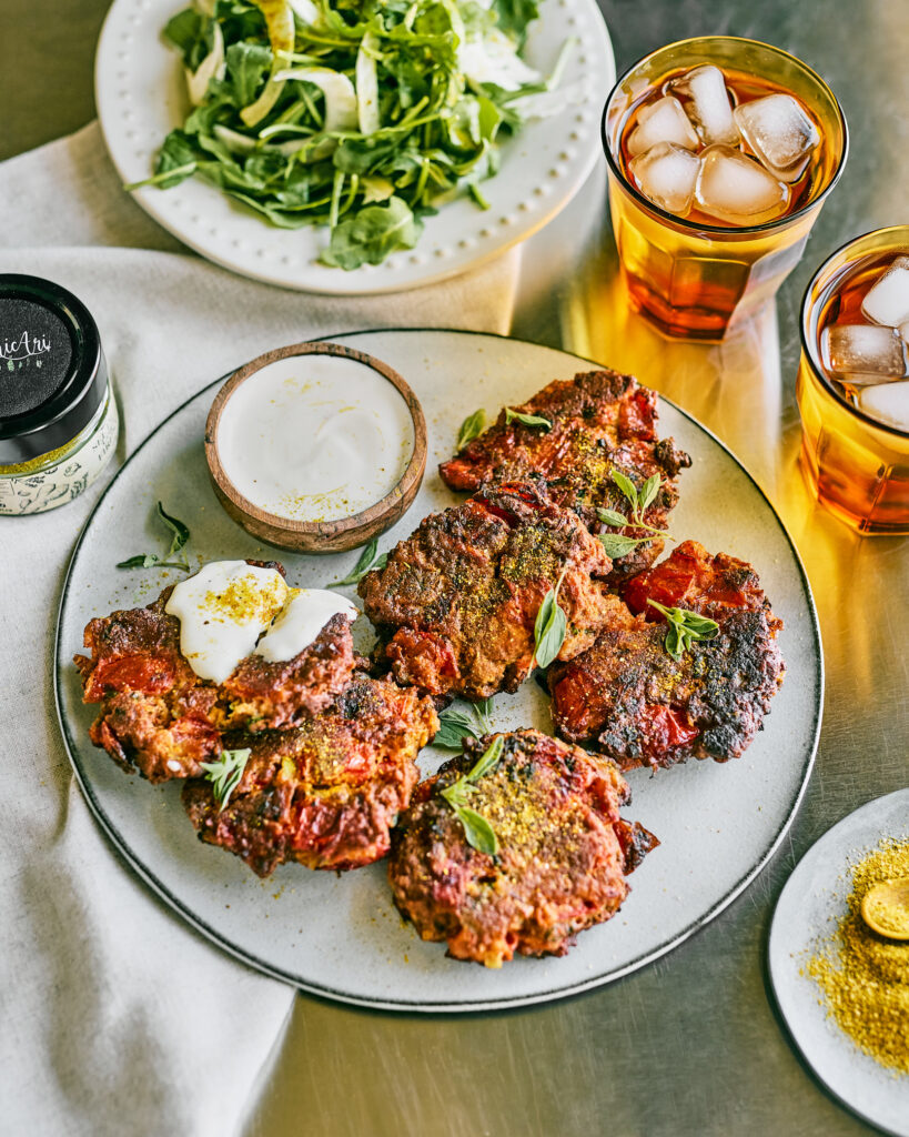 Beignets de tomates grecs aux Épices de Feu