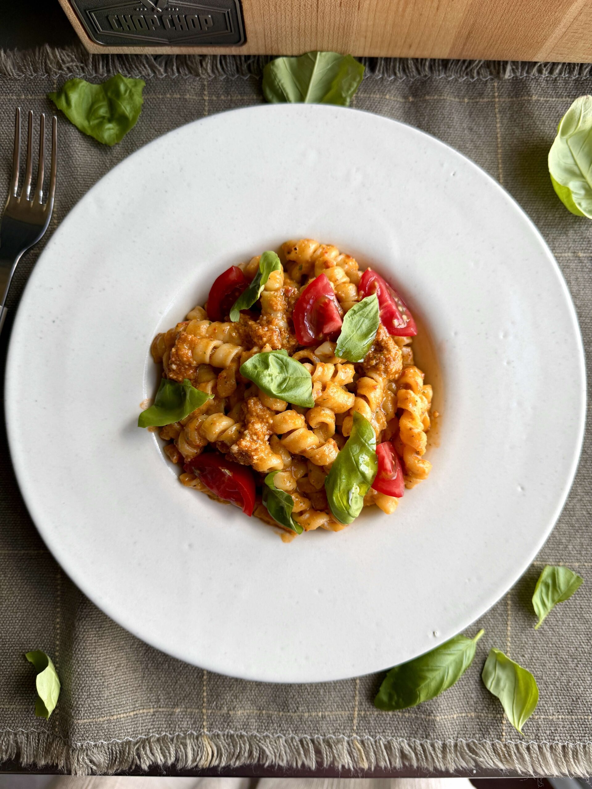 Pâtes au pesto alla Trapanese